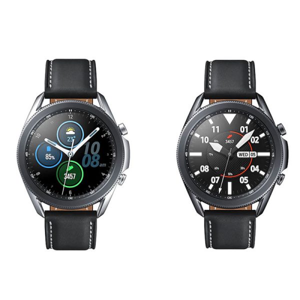 ساعت هوشمند سامسونگ مدل Galaxy Watch3 SM-R840 45mm بند چرمی